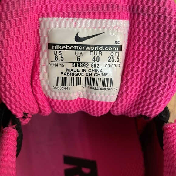 NIKE AIR Women's Air Pegasus 30 Running Shoe Size US 8.5 In Pink - Picture 9 of 10